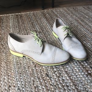 Cole Haan Neon Oxfords size 11